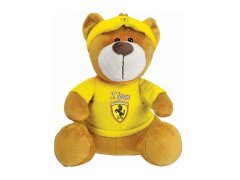 Scuderia Ferrari velký plyšový medvídek žlutý 30 cm