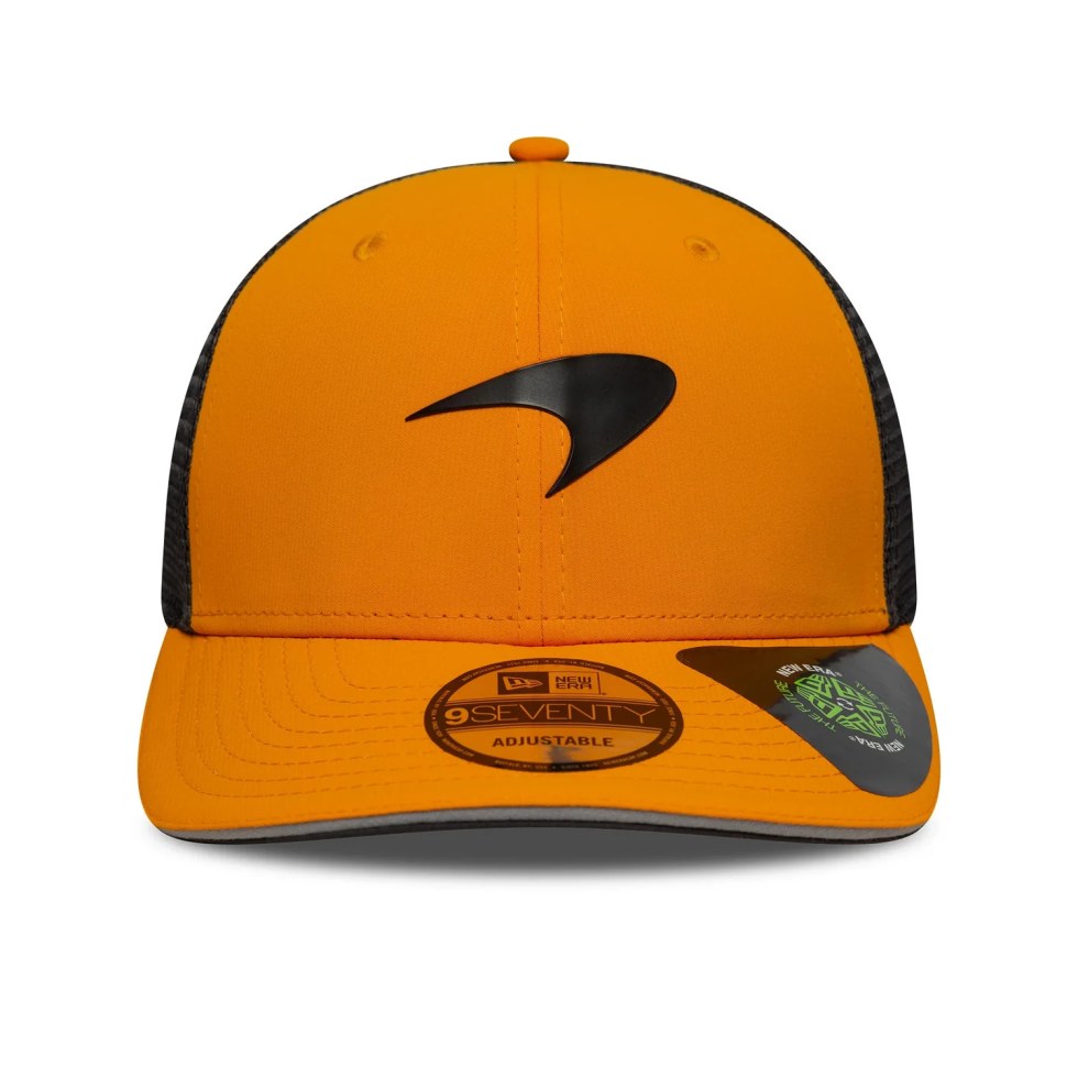McLaren F1 2025 týmová kšiltovka New Era 9Seventy oranžová