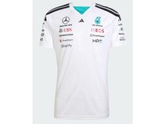 Mercedes AMG Petronas F1 2026 pánské týmové tričko bílé