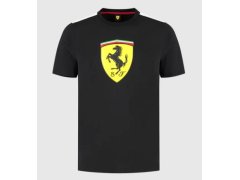 Ferrari F1 2025 pánské tričko s velkým logem černé