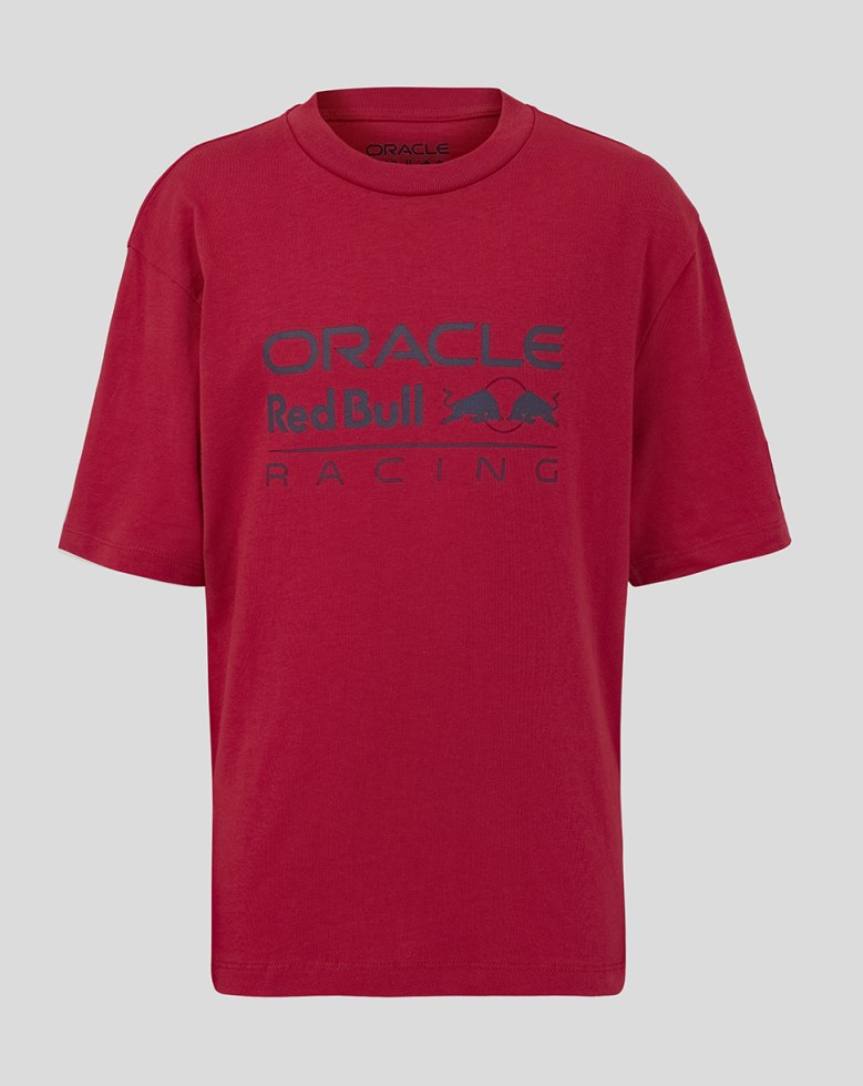 Red Bull Racing F1 unisex tričko Relaxed Fit červené