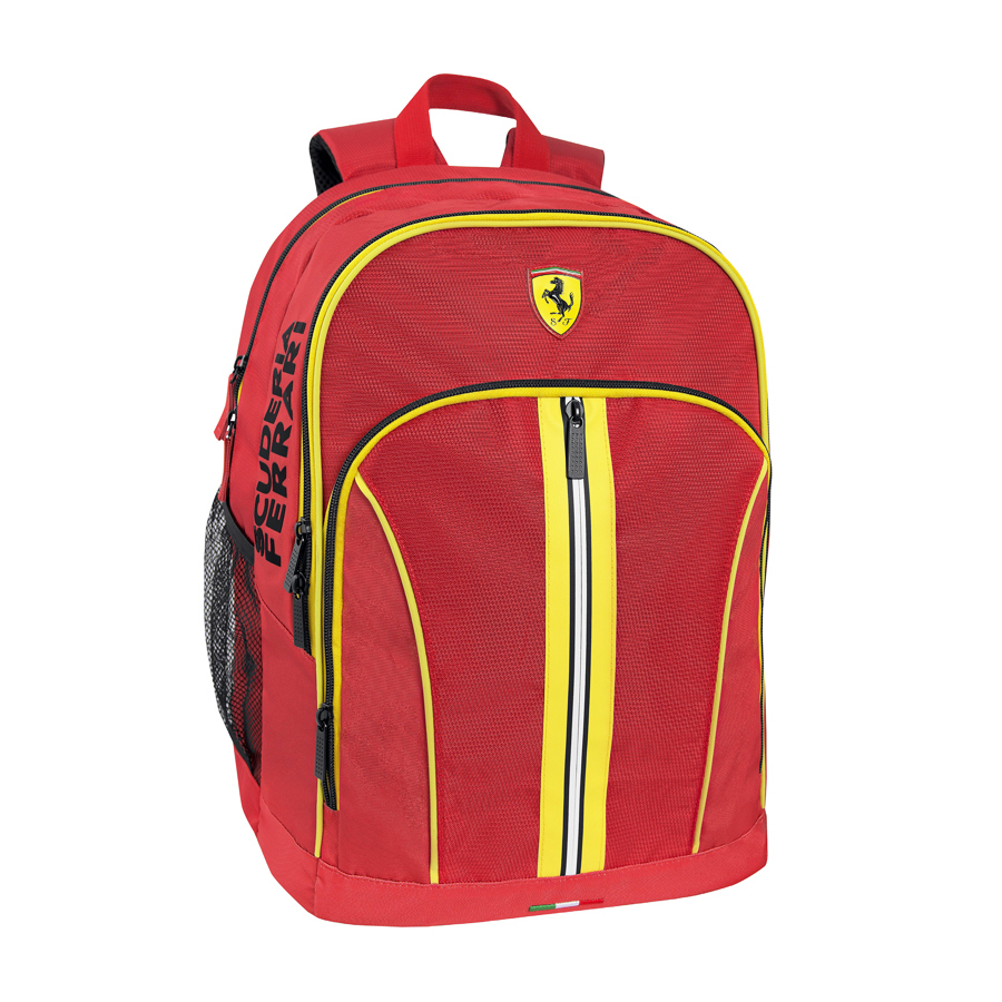 Ferrari F1 školní batoh červený