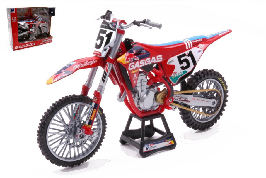Model motocyklu GASGAS MC 450 F J. Barcia 1:12