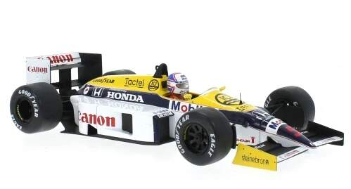 Modely aut a motorek model 1/18 MCG Williams FW11 1986 N. Mansell GB
